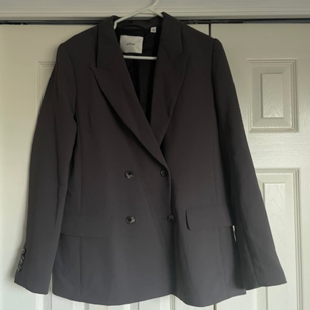 Aritzia Blazer Dark Grey Size 6